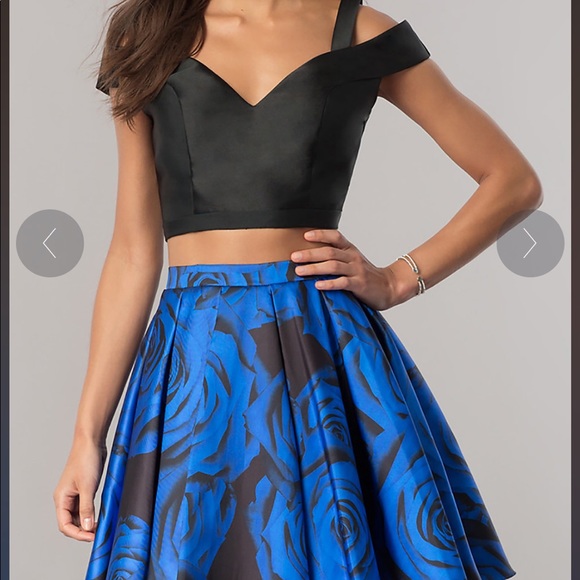 PromGirl Dresses & Skirts - juniors prom girl two piece dress size 5/6💙💙